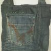 Damestas Jeans Patchwork - Afbeelding 2