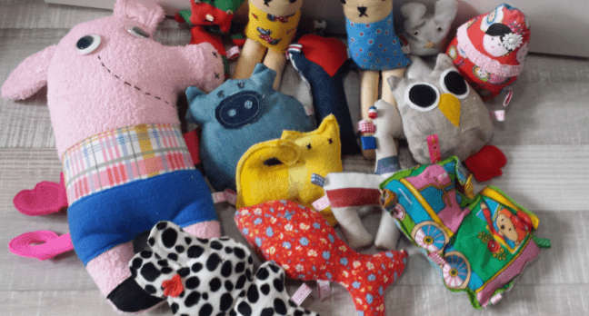 Toetie knuffels en muziekdozen