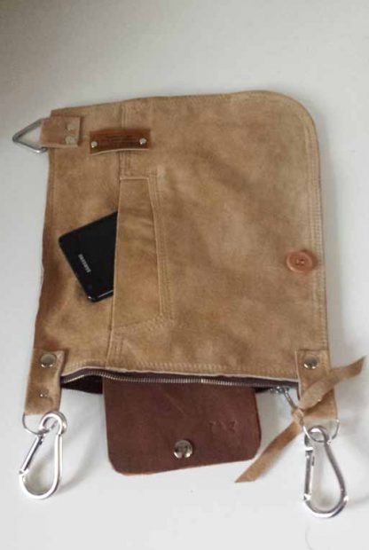 Beltbag Suede Cognac - Afbeelding 2