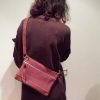 Tas Leer China Rood - Afbeelding 4