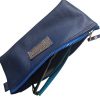 Brillenkoker Leer Blauw maat L - Afbeelding 2