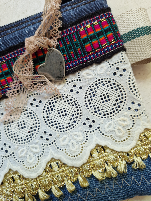 Etui Jeans Bohemian - Ibiza style - Afbeelding 4