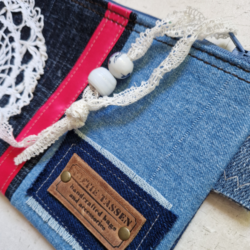 Etui Jeans Bohemian - Ibiza style - Afbeelding 2