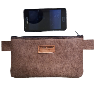 Etui Microvezeldoek Bruin - 20x12 cm