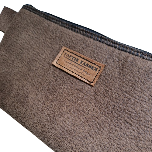 Etui Microvezeldoek Bruin - 20x12 cm - Afbeelding 3