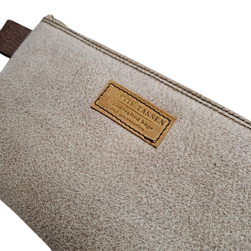 Etui Microvezeldoek Beige - 20x12 cm - Afbeelding 3