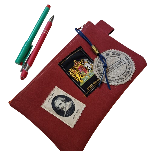Etui Microvezeldoek Rood - 20x12 cm - Afbeelding 2