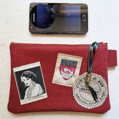 Etui Microvezeldoek Rood - 20x12 cm - Afbeelding 4